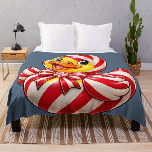 Item preview, Candy Cane Christmas Rubber Duck designed and sold by BROHLine Studio.