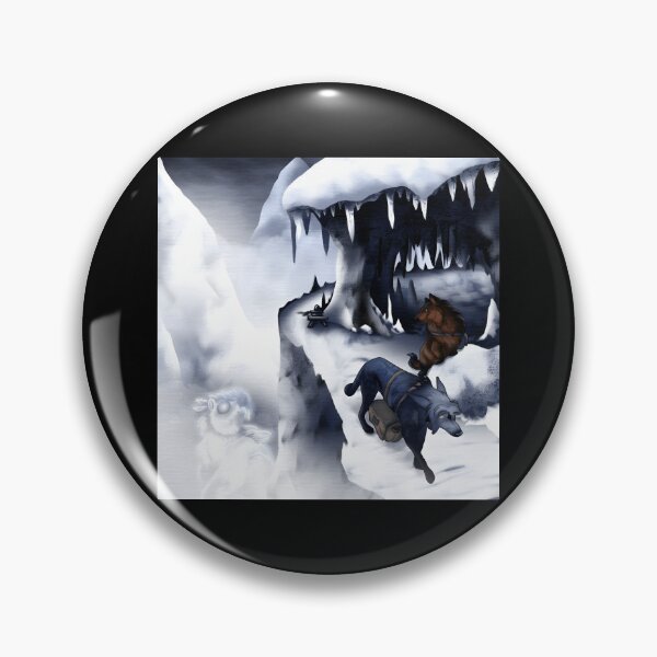 Item preview, Fantasy Wolves Exploring an Icy Cave designed and sold by J-Mindful.