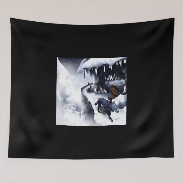 Item preview, Fantasy Wolves Exploring an Icy Cave designed and sold by J-Mindful.