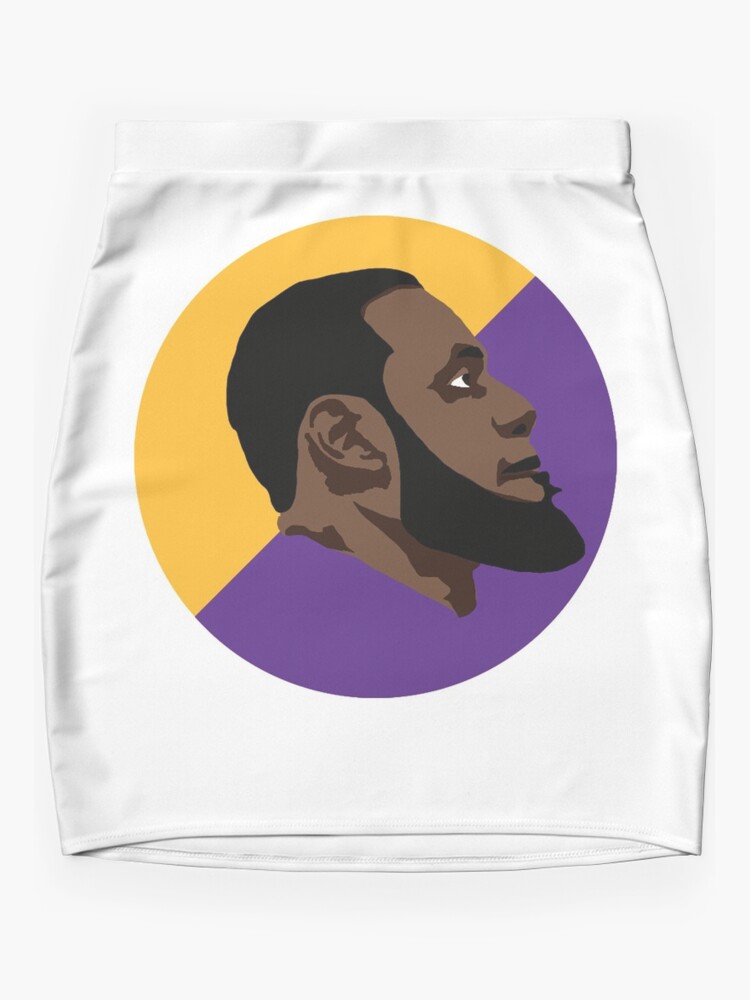 LeBron James Jersey Back Mini Skirt for Sale by JJMoe7