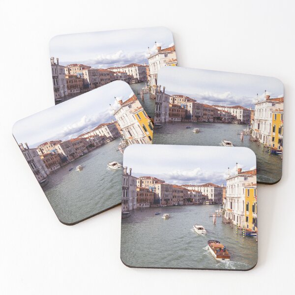 Item preview, Grand Canal and Water Taxis in Venice Italy designed and sold by ArtworkNorth.