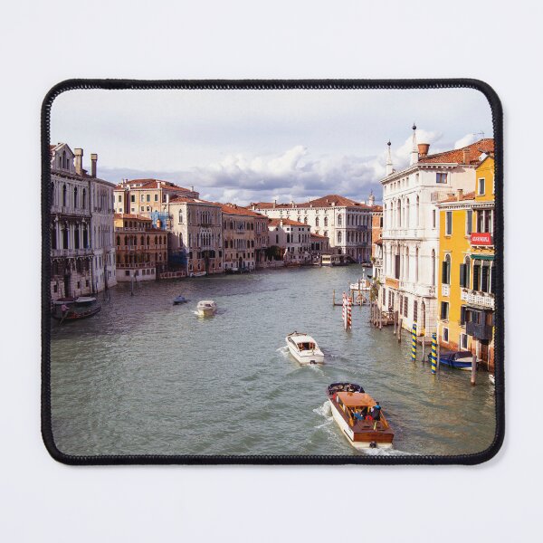 Item preview, Grand Canal and Water Taxis in Venice Italy designed and sold by ArtworkNorth.