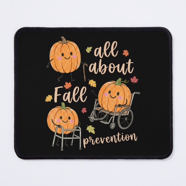 Item preview, All About Fall Prevention Pumpkin Nurse Healthcare Humor designed and sold by Chromatic-Cubes.