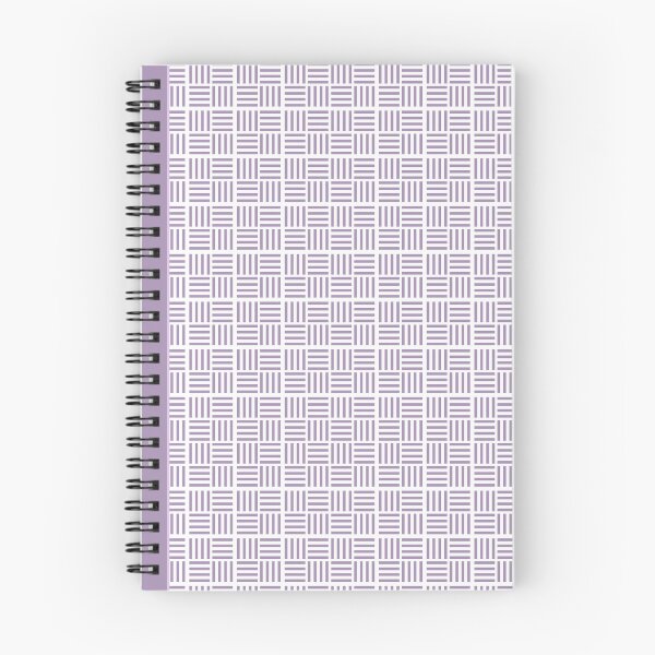 Item preview, Purple Grid Notebook designed and sold by FeefeeShop.
