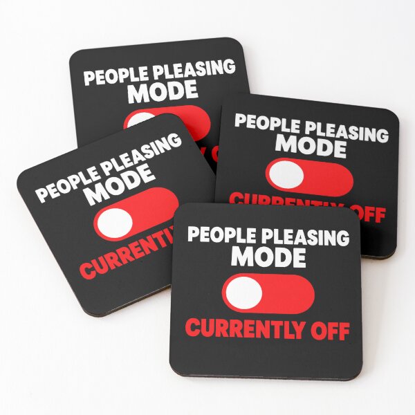 Item preview, People Pleasing Mode Currently Off Toggle Switch designed and sold by Becheer.