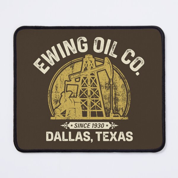 Item preview, Vintage Ewing Oil Co Dallas Texas Retro Logo designed and sold by Imaginationbeyond.