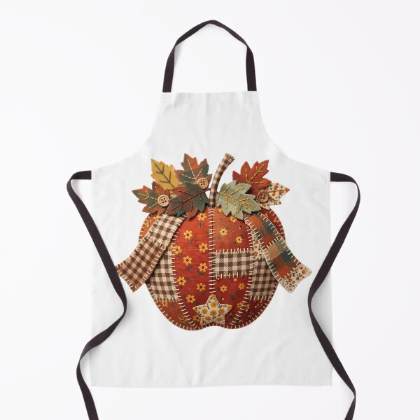 Item preview, Rustic Patchwork Apple Autumn Harvest Floral Ribbon designed and sold by abdelski.