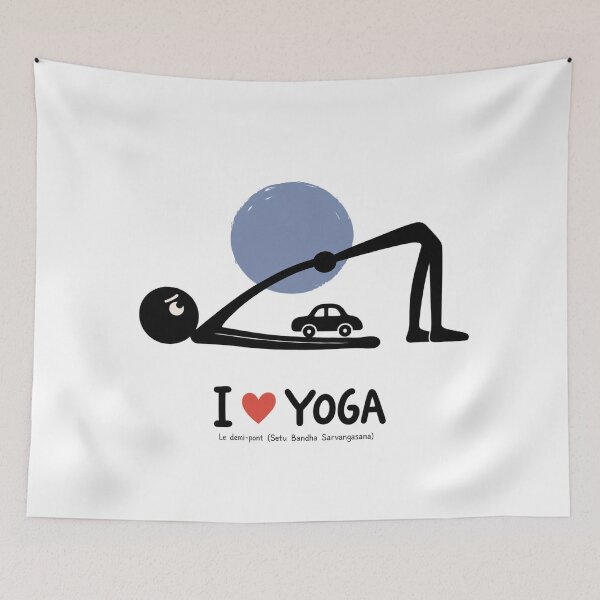 Item preview, Yoga humor — The half-bridge opens to traffic designed and sold by Lazenco.