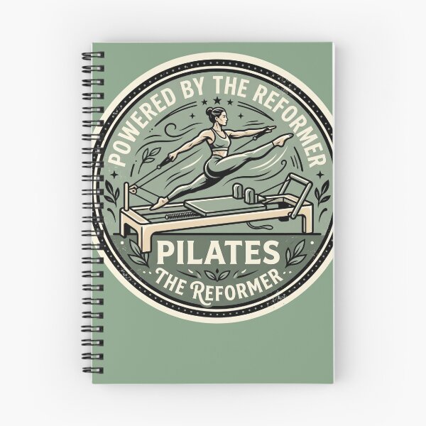 Item preview, Powered By The Reformer Pilates Athletic Girl Vignette designed and sold by REFORMER & COFFEE STUDIO.