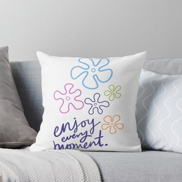 Item preview, Colorful Doodle Flowers Positive Quote designed and sold by SoftLifeClub.