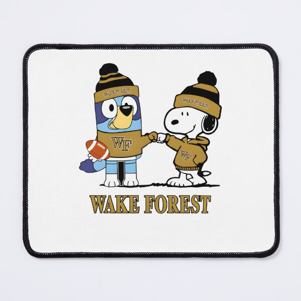 Item preview, Wake Forest Demon Deaconss x Snoopy Bluey Christmas Football NCAA designed and sold by Kleinpixel.