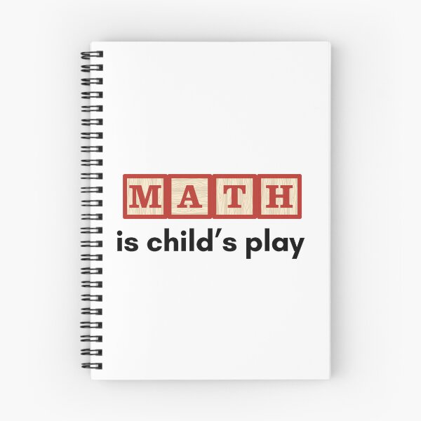 Item preview, MATH is Child's Play. designed and sold by MPC-Mince-Pies.