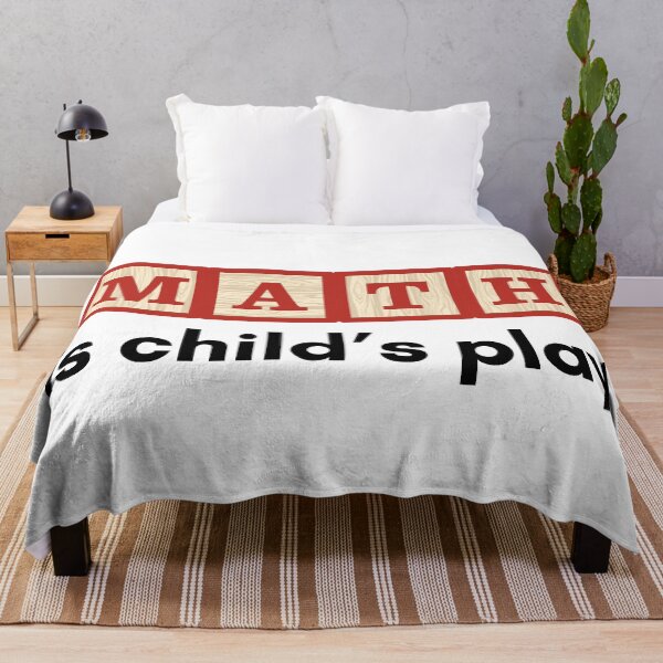 Item preview, MATH is Child's Play. designed and sold by MPC-Mince-Pies.