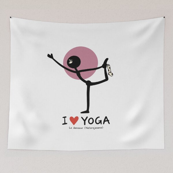 Item preview, Yoga humor — The dancer is drying his sock designed and sold by Lazenco.