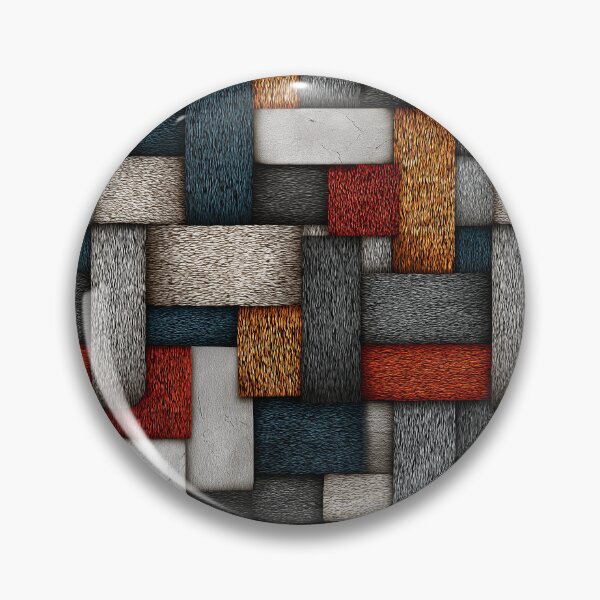 Item preview, Rustic Leather and Fabric Interlocking Weave Art designed and sold by Piotrek0001.