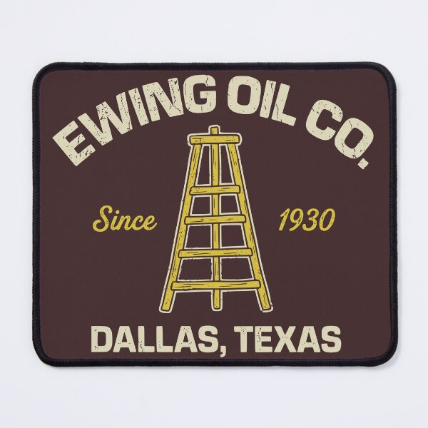 Item preview, Vintage Ewing Oil Co Dallas Texas Logo designed and sold by Imaginationbeyond.