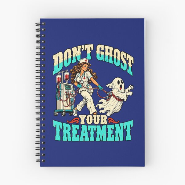 Item preview, Don't Ghost Your Treatment – Dialysis Nurse designed and sold by Endless7Art.