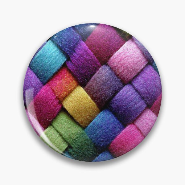 Item preview, Rainbow Braided Wool Yarn Weave Pattern designed and sold by Piotrek0001.