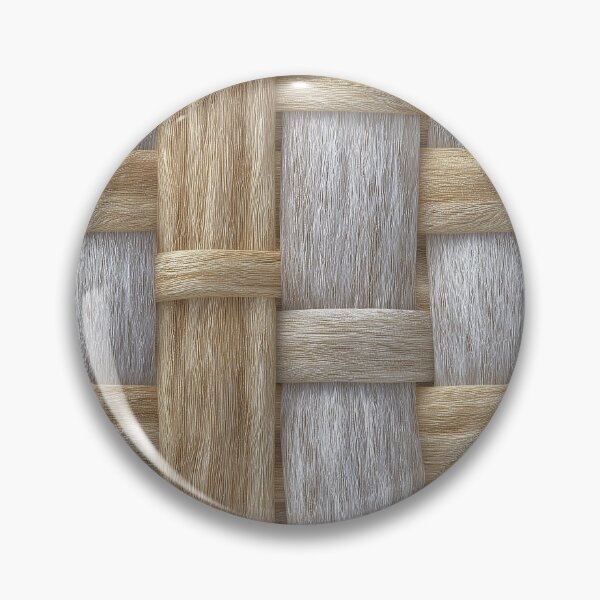 Item preview, Natural Blonde Wicker Basket Weave Pattern designed and sold by Piotrek0001.