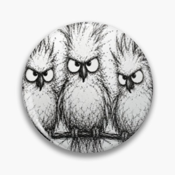 Item preview,     3 Gloriously Kookaburras Doodle Drawing designed and sold by BRETT'S ART STUDIO.