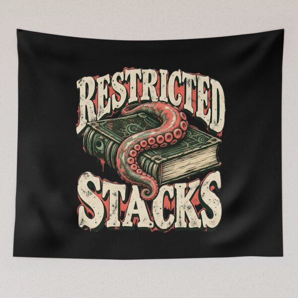 Item preview, H. P. Lovecraft: Restricted Stacks Tentacle Tome designed and sold by Fenay Designs.