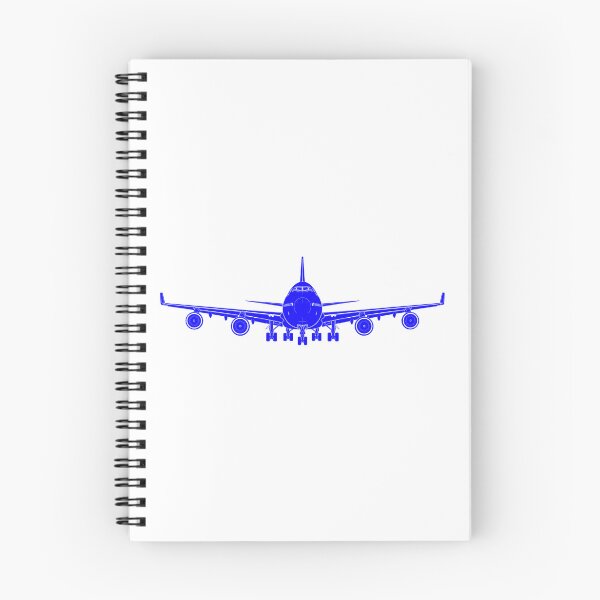 Item preview, Boeing 747 Blue Aircraft Silhouette  designed and sold by Aviation Sticker Shop.