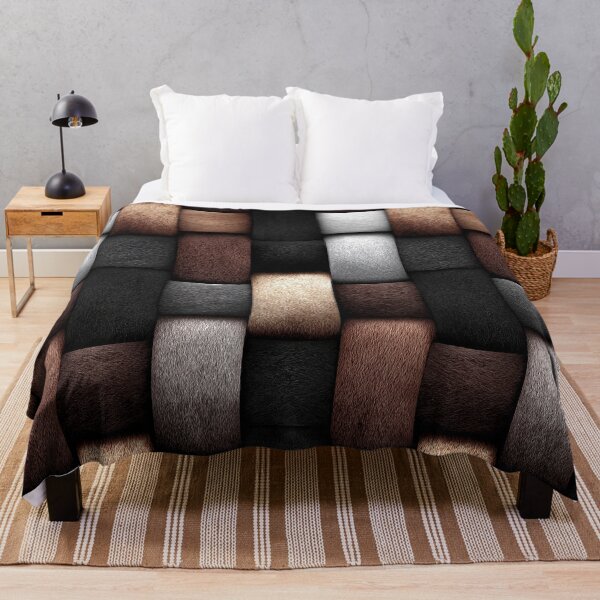 Item preview, Neutral Earthy Leather Block Weave Texture designed and sold by Piotrek0001.