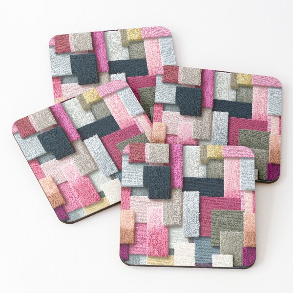 Item preview, Pastel Fuzzy Plush Block Weave Pattern designed and sold by Piotrek0001.