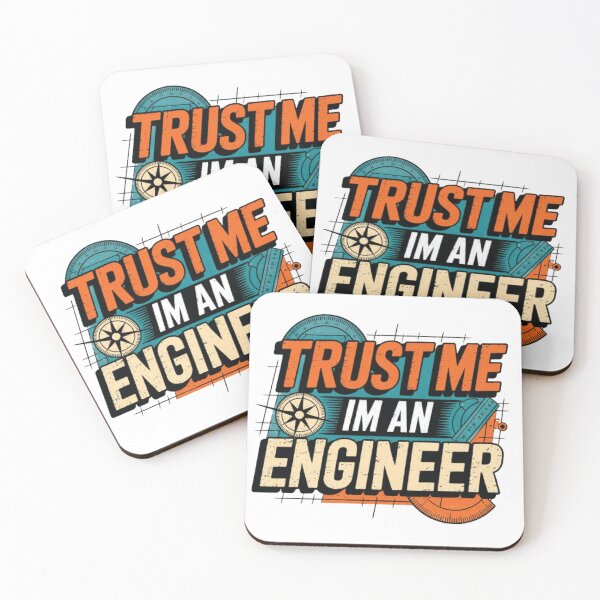 Item preview, Trust me i am an engineer Art for Engineers and engineering students  designed and sold by Science Engineering Gifts.