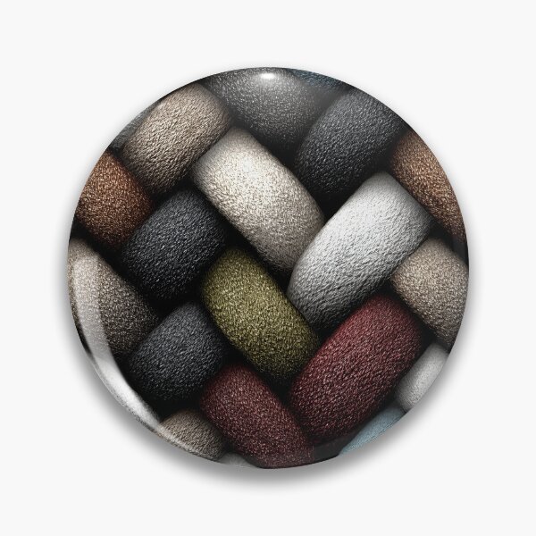 Item preview, Diagonal Earth Tone Wool Knit Braid Pattern designed and sold by Piotrek0001.