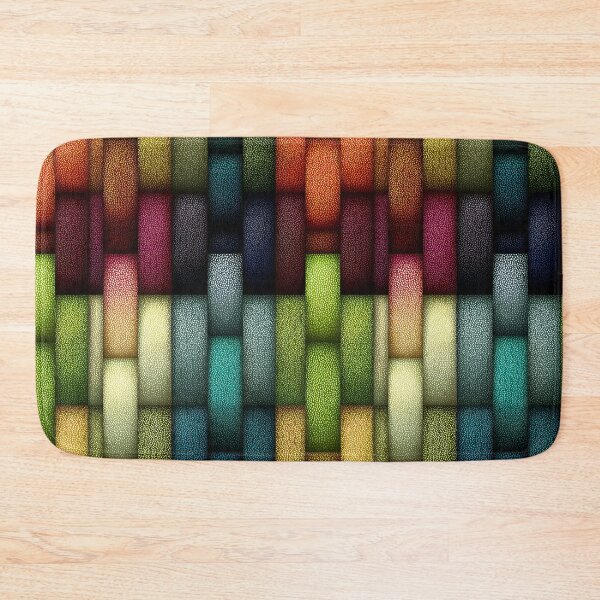 Item preview, Multicolor Rainbow Striped Yarn Weave Art designed and sold by Piotrek0001.