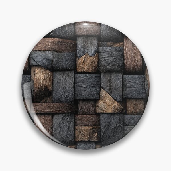 Item preview, Charred Dark Wood and Leather Weave Art designed and sold by Piotrek0001.