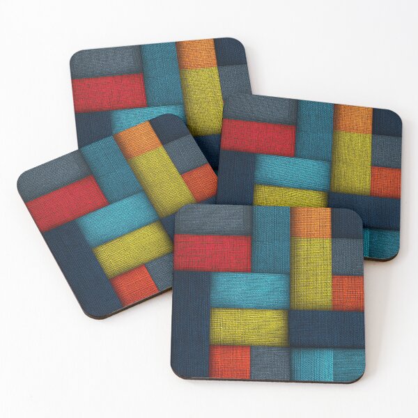 Item preview, Geometric Bauhaus Primary Color Strap Weave designed and sold by Piotrek0001.