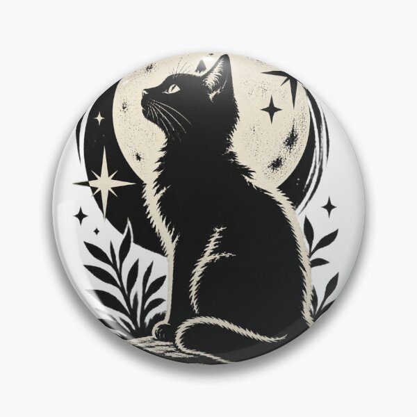 Item preview, Minimalist Cat Silhouette Art Design for Animal Lovers ⭐⭐⭐⭐⭐ designed and sold by FilthyOldHag.