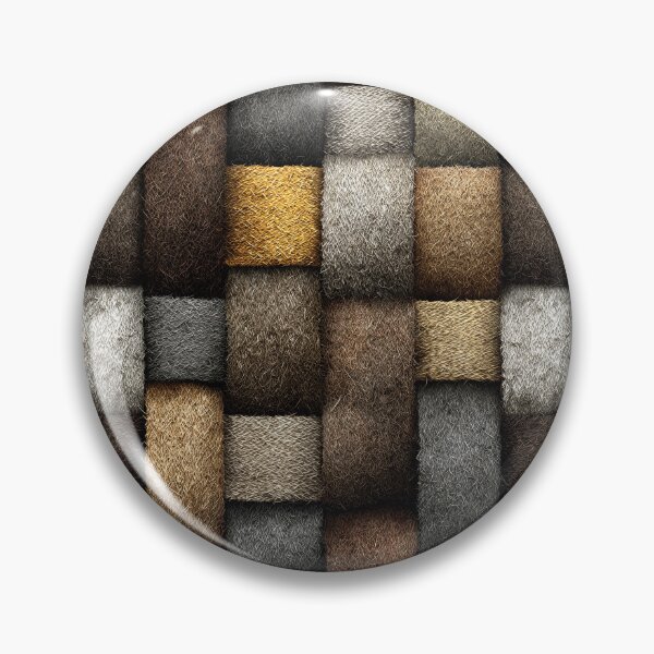 Item preview, Heather Grey and Gold Wool Tweed Weave designed and sold by Piotrek0001.