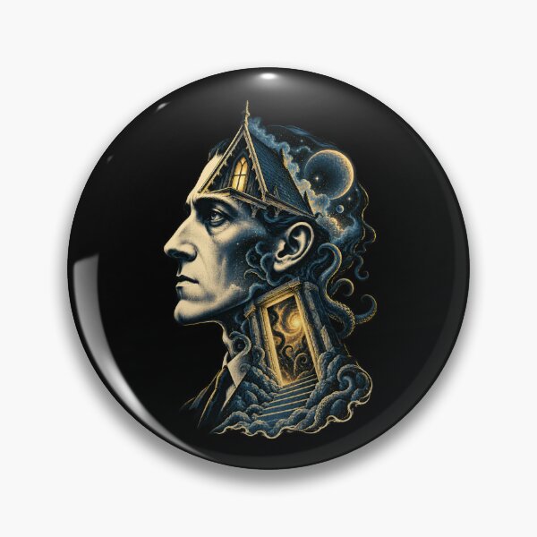 Item preview, H. P. Lovecraft: Portrait of a Cosmic Doorway designed and sold by Fenay Designs.