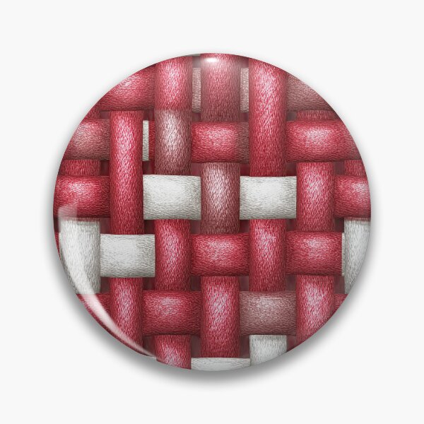 Item preview, Crisp Red and White Interlocking Strap Weave designed and sold by Piotrek0001.