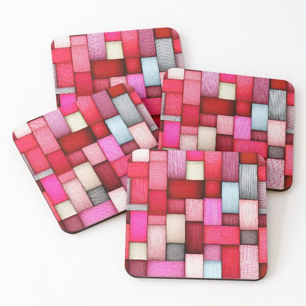 Item preview, Electric Magenta and Pink Block Weave Pattern designed and sold by Piotrek0001.