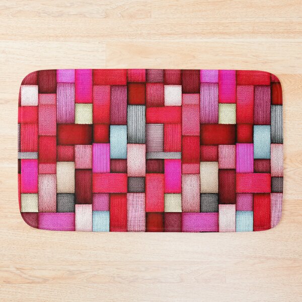Item preview, Electric Magenta and Pink Block Weave Pattern designed and sold by Piotrek0001.