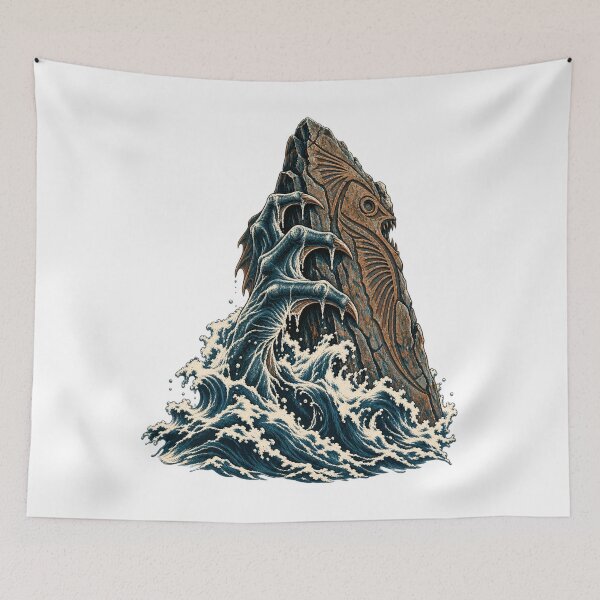Item preview, H. P. Lovecraft: Dagon's Claw and Sea Monolith designed and sold by Fenay Designs.
