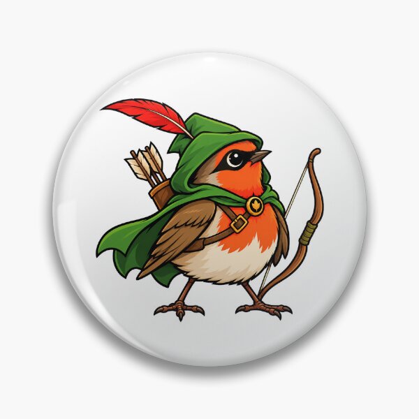 Item preview, Robin Hood - Garden Superheroes designed and sold by Grove of Things.
