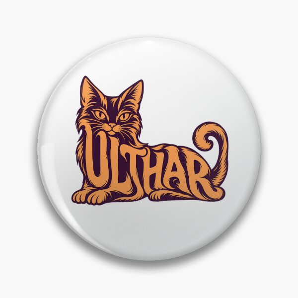 Item preview, H. P. Lovecraft: Ulthar Golden Cat Lettering designed and sold by Fenay Designs.