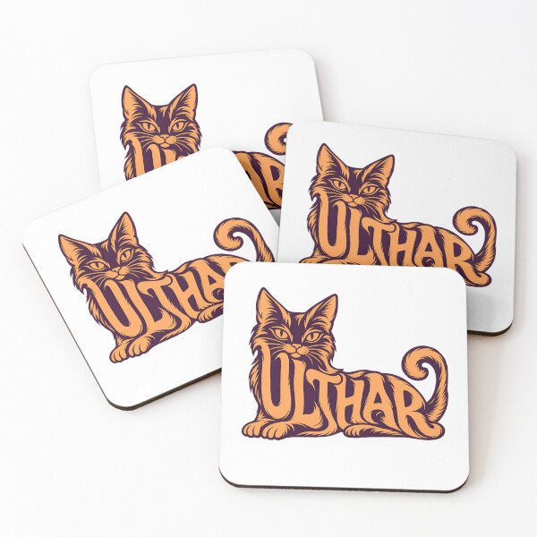 Item preview, H. P. Lovecraft: Ulthar Golden Cat Lettering designed and sold by Fenay Designs.