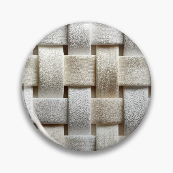Item preview, Minimalist White Sculptural Strap Weave Art designed and sold by Piotrek0001.