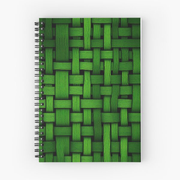 Item preview, Vibrant Emerald Green Basket Weave Texture designed and sold by Piotrek0001.