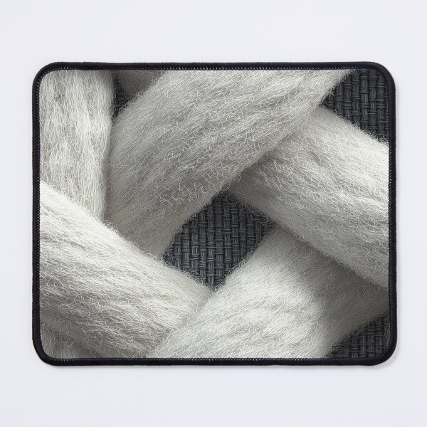 Item preview, Macro White Braided Cotton Rope Texture designed and sold by Piotrek0001.