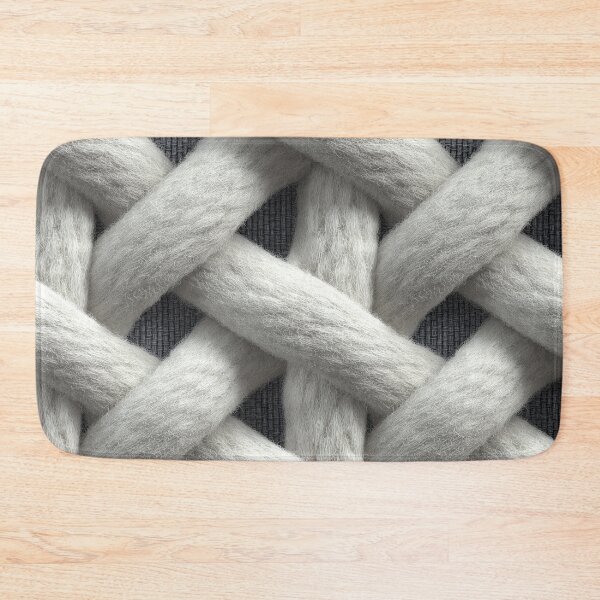 Item preview, Macro White Braided Cotton Rope Texture designed and sold by Piotrek0001.