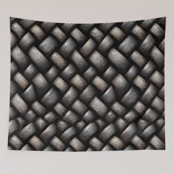 Item preview, Metallic Bronze and Charcoal Braided Weave designed and sold by Piotrek0001.
