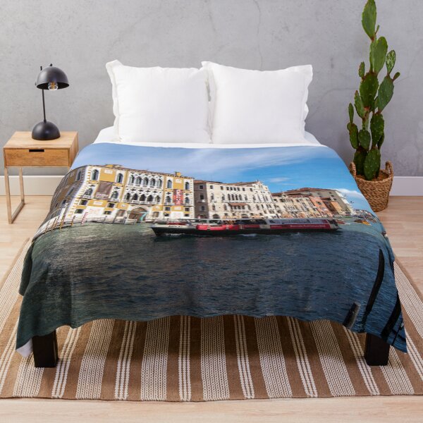 Item preview, Venetian Vaporetto on the Grand Canal Venice Italy designed and sold by ArtworkNorth.