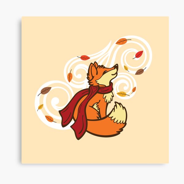 Autumn Fox Canvas Print